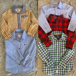 Casual long sleeve shirt Kids size 5